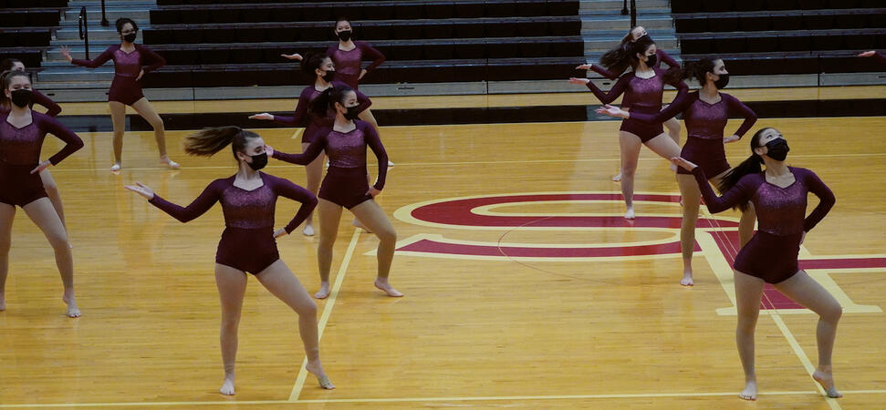 A Glimpse of the Team Jazz Routine at the MA Classic Competition. (January 2022)