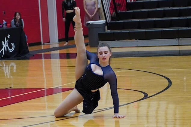 Emma Silverman performing her solo routine at the MA Classic Competition. (January 2022)