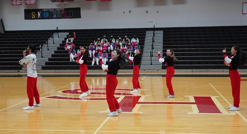 The Dance Officers performing their Officer Hip Hop Routine at the MA Classic Competition. (1) (January 2022)