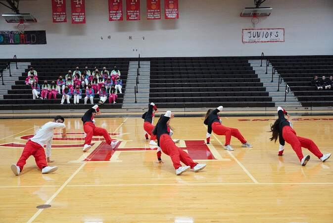 The Dance Officers performing their Officer Hip Hop Routine at the MA Classic Competition. (2) (January 2022)