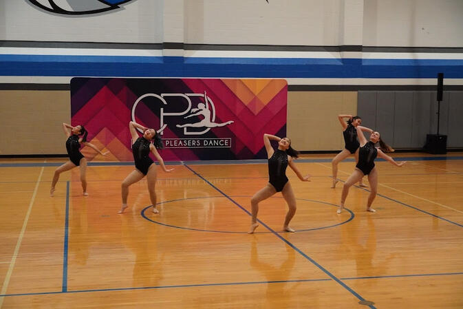 The Dance Officers performing Officer Jazz at the CPD South Houston Showcase. (February 2022)