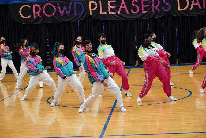 The Team performing Large Hip Hop at the CPD South Houston Showcase. (February 2022)
