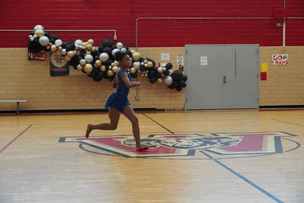 Laila Payne performing her solo at the MA HISD Competition. (February 2022)